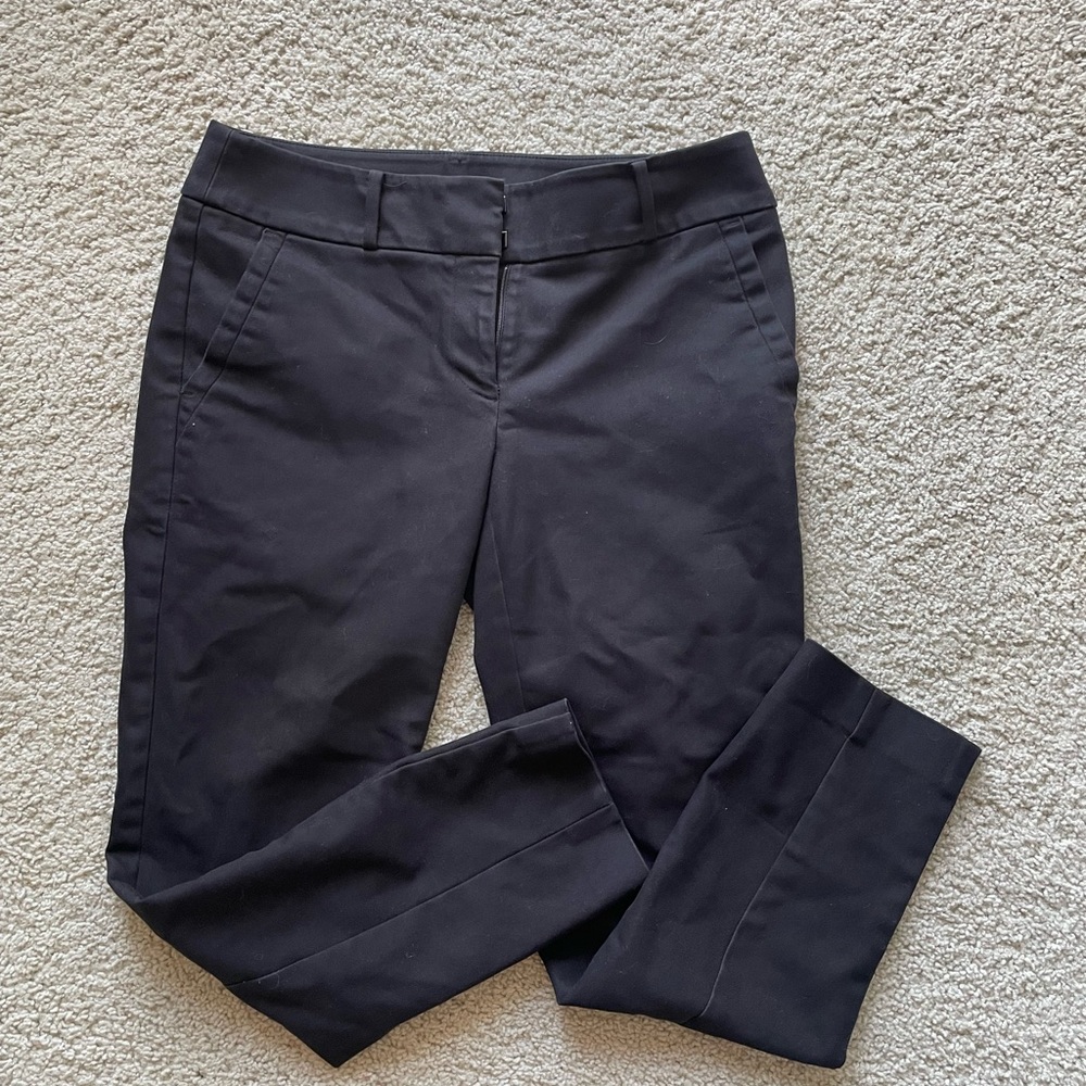 Loft Julie skinny pants black size 4